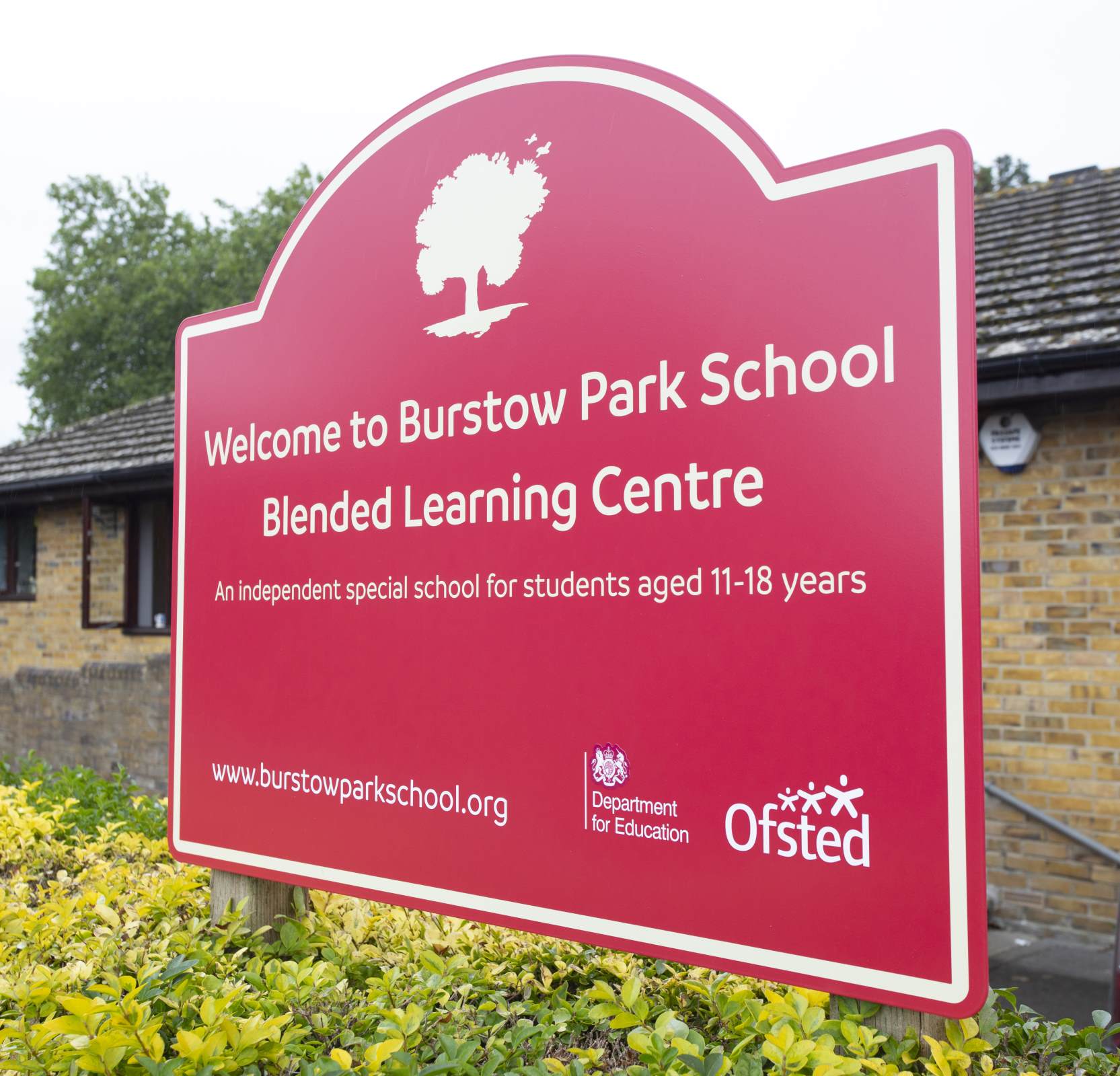 Blended Learning Centre Sign